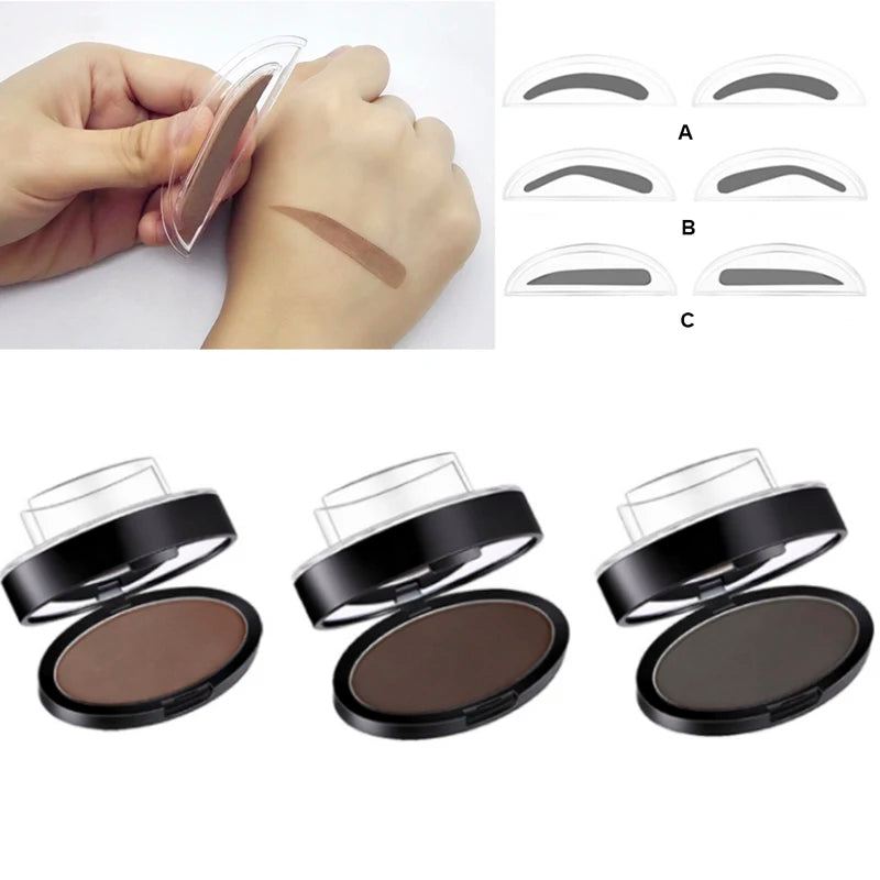Arch & Go — Instant Brow Stamp & Stencil Kit